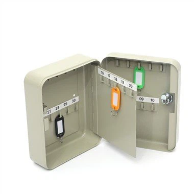 Nyckellåda i stål för 30 nycklar